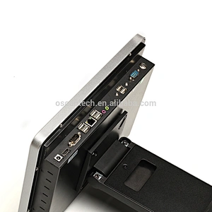 oem all in one pc 12 inch pos systems with barcode printer