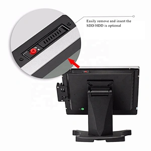15'' touch screen all in one POS system/cash register/cashier POS machine