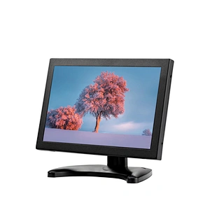 10 inch IPS panel Lcd Monitor Capacitive metal case Wall Mount Touch Screen