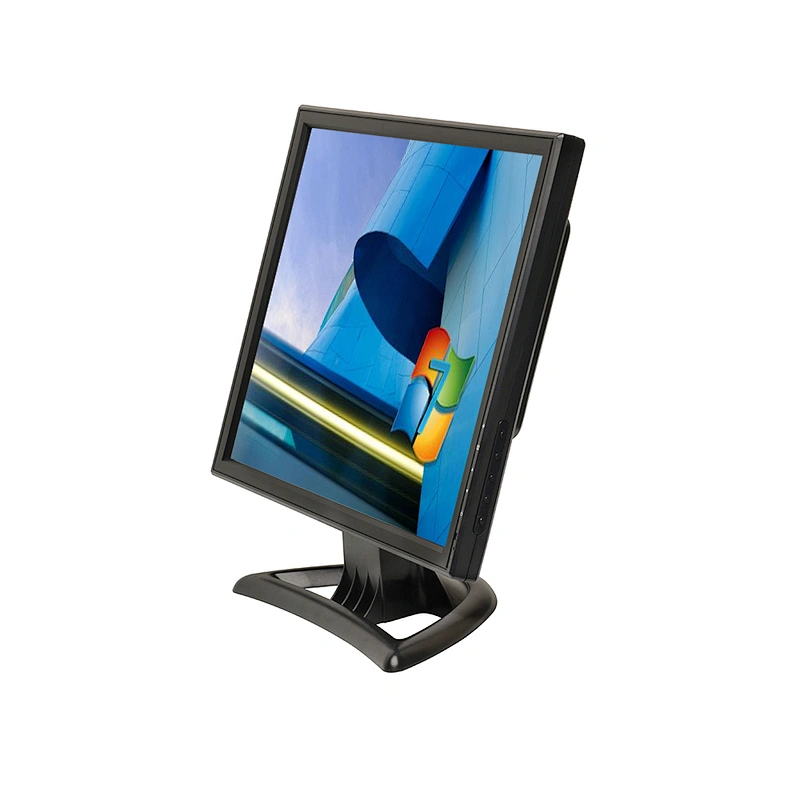 17 inch POS touch monitor desktop PC resistive touch monitor