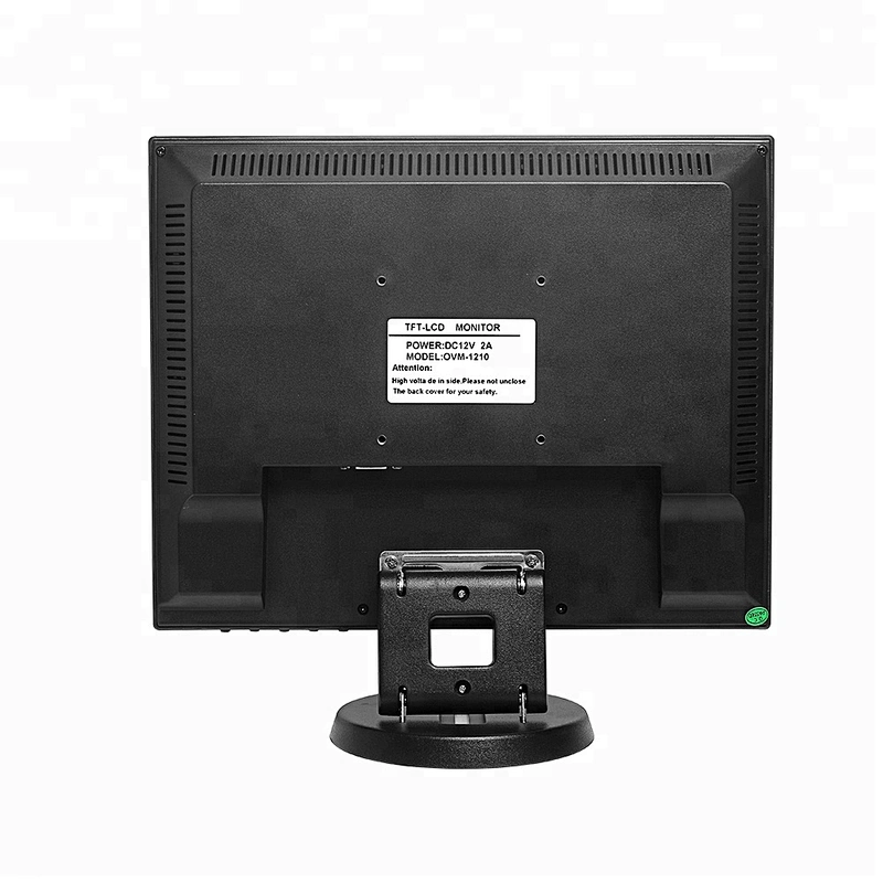 Monitor 12.1 Inch HD Monitor TFT LED Lcd Monitor with AV, BNC, VGA, USB