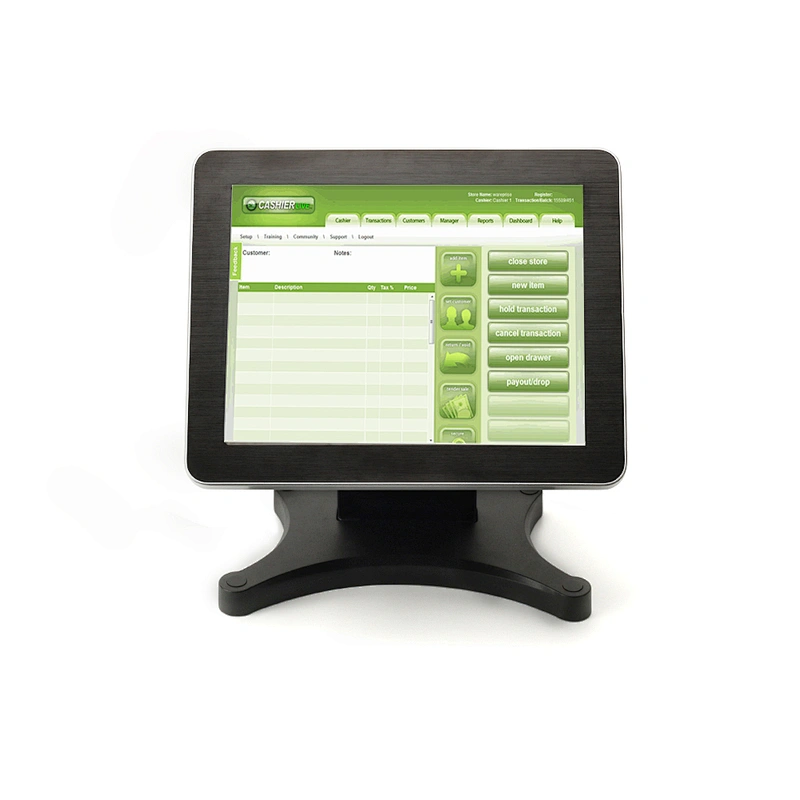 12 inch Android POS terminal android cash register with printer, cash drawer, scanner