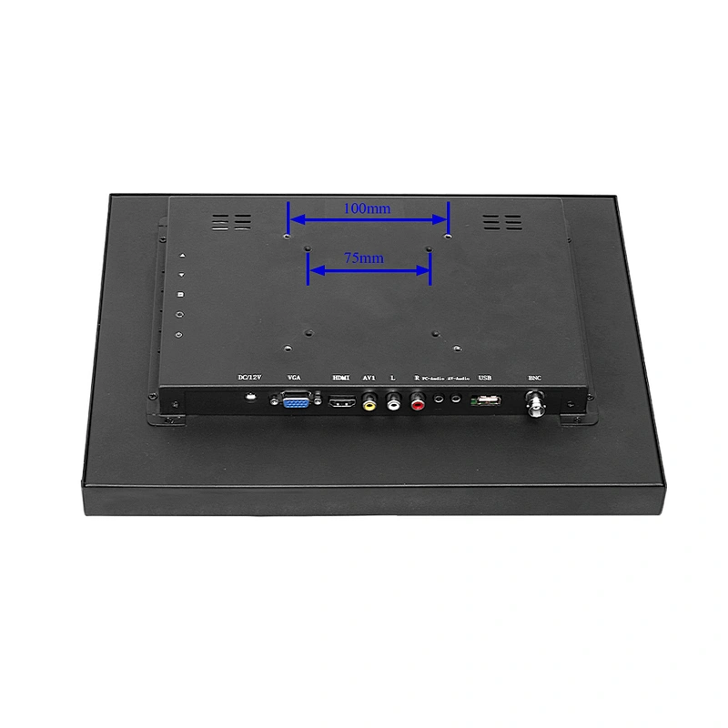 17 inch metal case open frame touch screen monitor