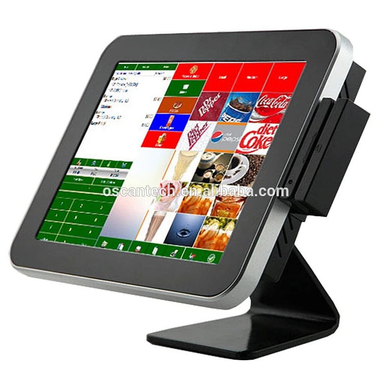 tablet pos 12 15 inch wireless pos with pos skimmer