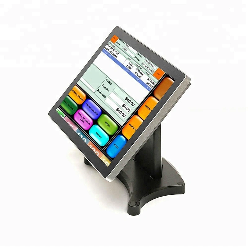 High quality 15 inch 4:3 TFT true flat touch screen capacitive touch with Android operation system