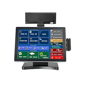 15 inch all in one touch screen PC/ POS cashier payment machine