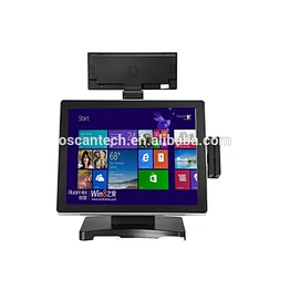 15 inch all in one touch screen WINDOWS portable desktop computers