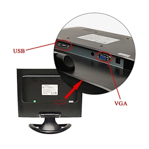 Small 15 Inch Lcd Touch Screen Monitor