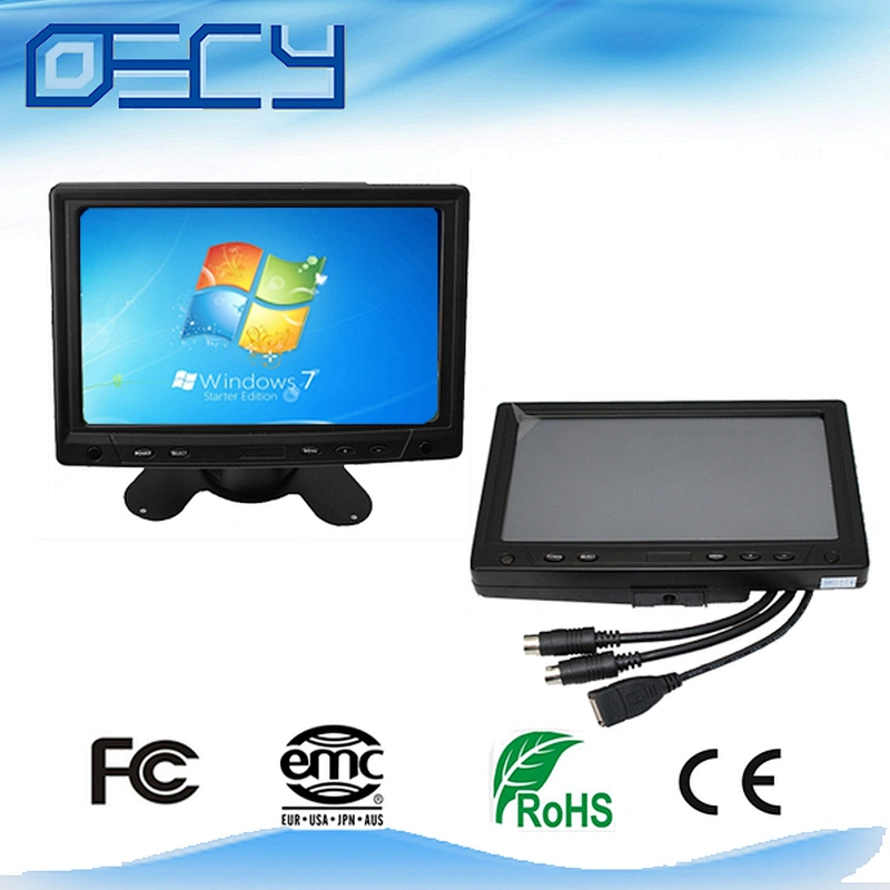 7 inch monitor touch screen monitor screen displays for car application