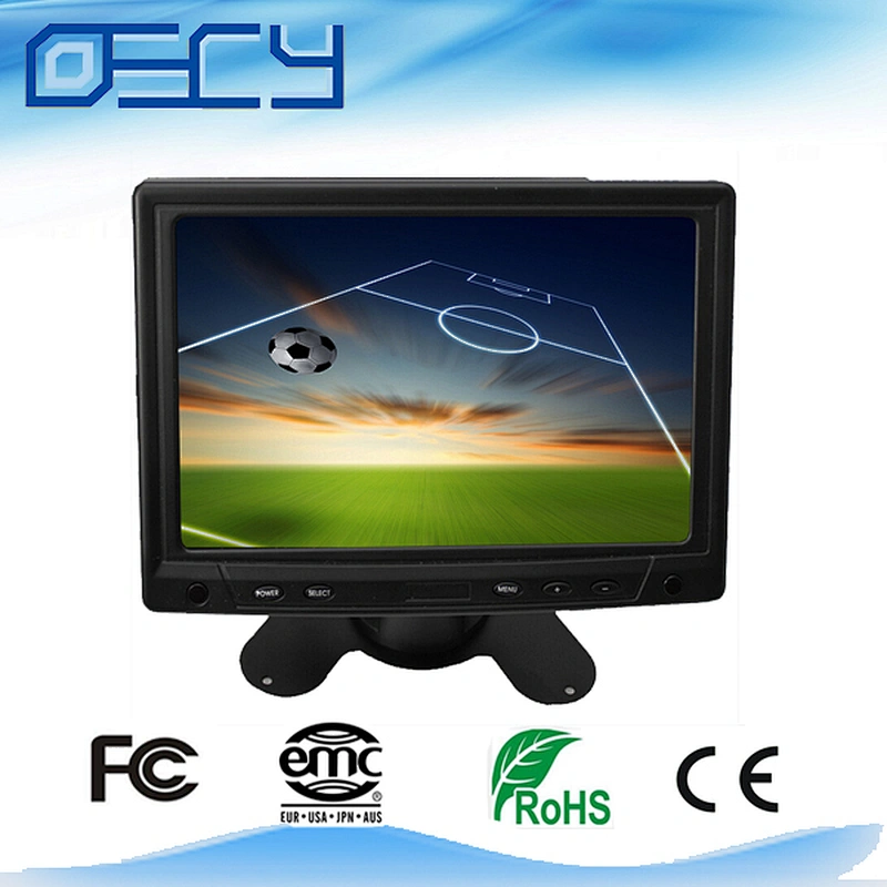 7 inch led monitor touch screen with av input