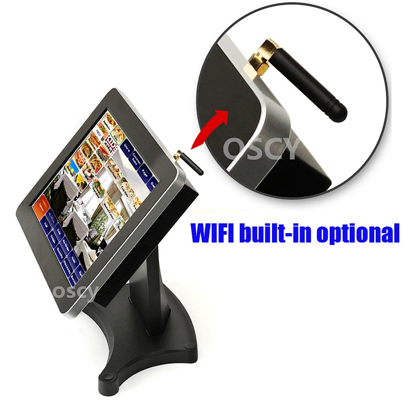 12 inch computers desktop computers/card skimmer restaurant equipment in china