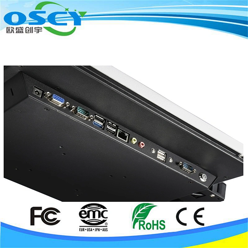 15inch touch screen pc in-wall pos system windows 7