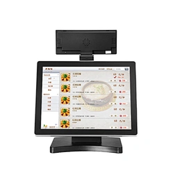Touch Screen POS System Point of Sales restaurant cash register with VFD 80mm
