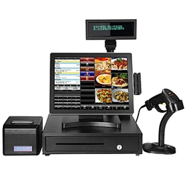 OSCY 17 Inch Pos system touch screen i3 i5 4210u/4300u all in one pos for Retail and Restaurant pos cash register