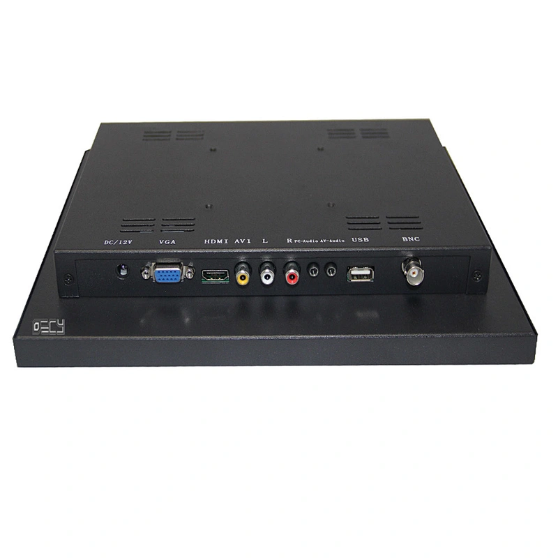 12 Inch open frame widescreen capacitive touch monitor with 1366*768 resolution