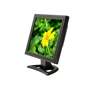 15inch lcd video wall 1080p open frame industrial lcd monitor with resistive IR SAW Touchscreen display