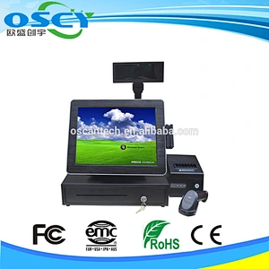 All-in-One Touch Screen restaurant/ Glossy/ hotel POS System