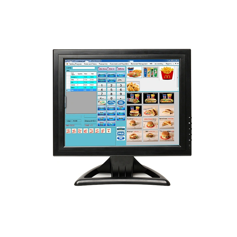 Capacitive 10point Multi touch 15 inch raspberry pi touch monitor