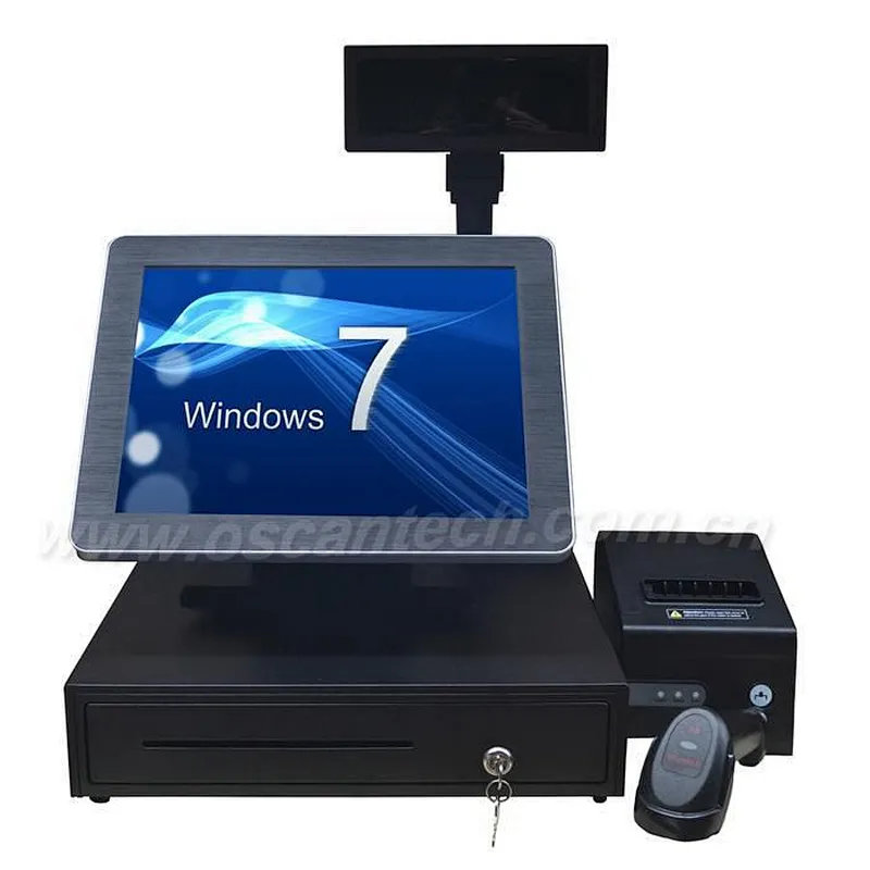 15 inch desktop monitor cheap touch screen all in one pc mini pos