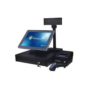 Cheap hot sale flat touch screen till machine
