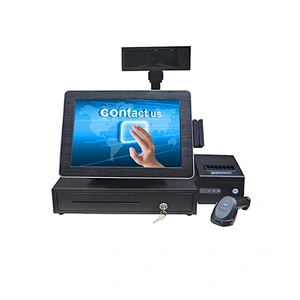 Newest supermarket cash register machine with MSR