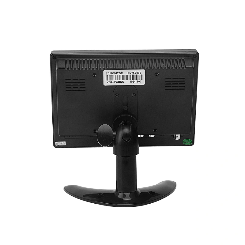 Small 7 Inch Touch Screen DC12V VGA USB Input 7 Inch Lcd Monitor For Car PC