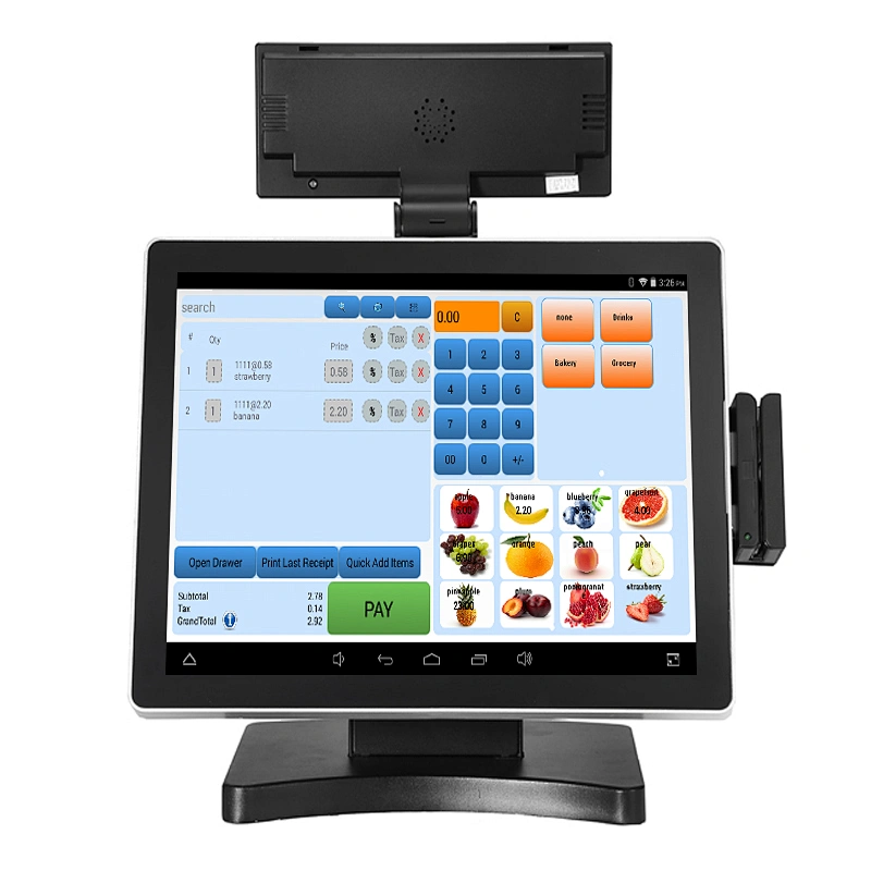 Top 15 inch android POS terminal /android POS system
