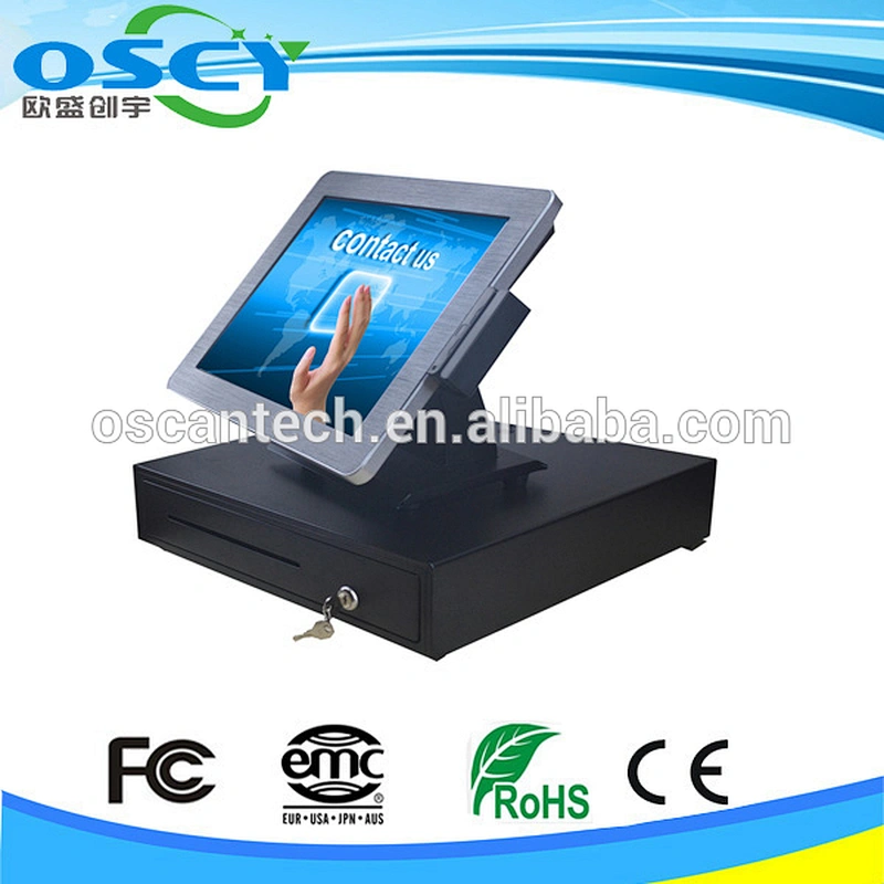 Supply supermarkets collecting touch pos machine cash register oem