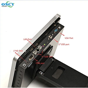 All One Machine Cash Register Dual Touch Epos Rfid  Portable 12 Inch Screen Pos System