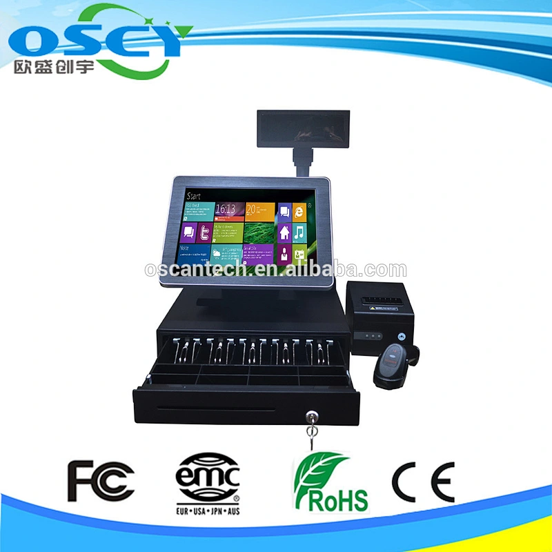 Retail Point of Sale POS System - NEW POS PERIPHERALS REFURBISHED PC Win. 7 Pro