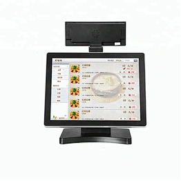 15 inch Pc Machine Cash Register All One Point Sale Cashier Pos System