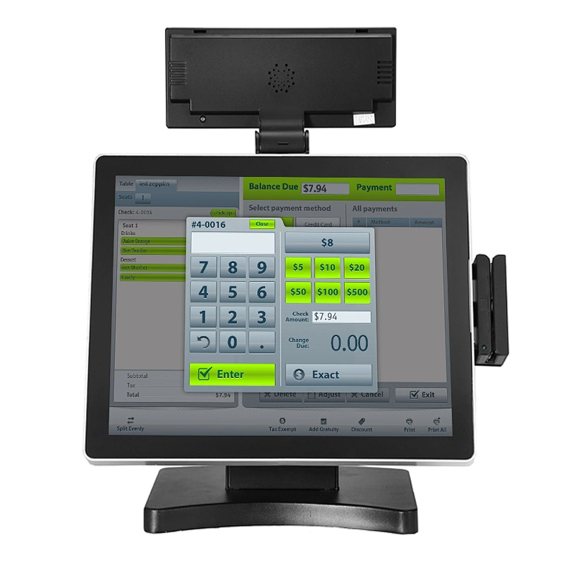Full flat screen EPOS System For Restaurant/order system for restaurant/restaurant WIFI ordering system