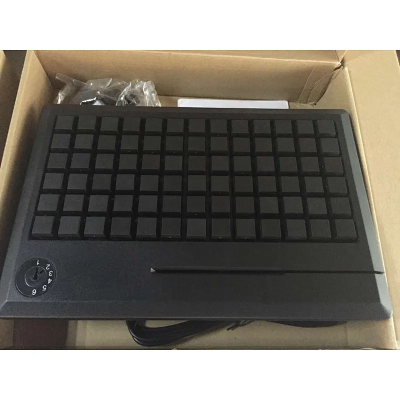 OSCAN OKB-78 Program Keyboard Stand MSR Gaming Computer Keyboard Can Program any Key or Electronic Lock PS/2 USB USB 2.0 78 Keys