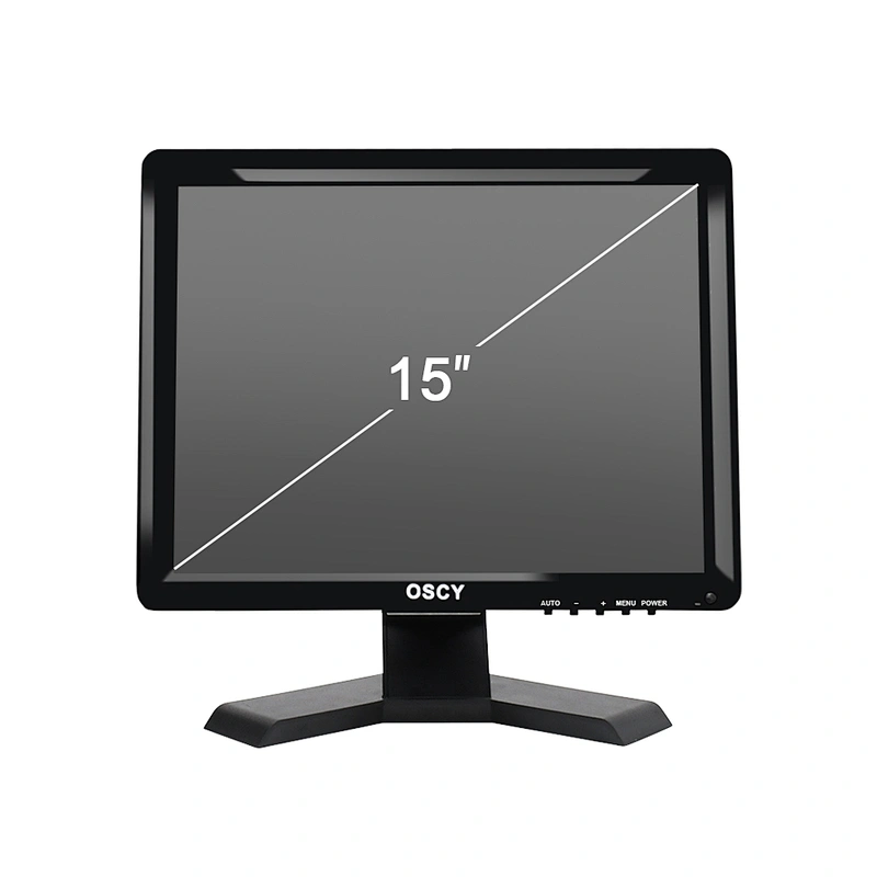 Computer industrial lcd  monitor 15'' hd touch monitor pc