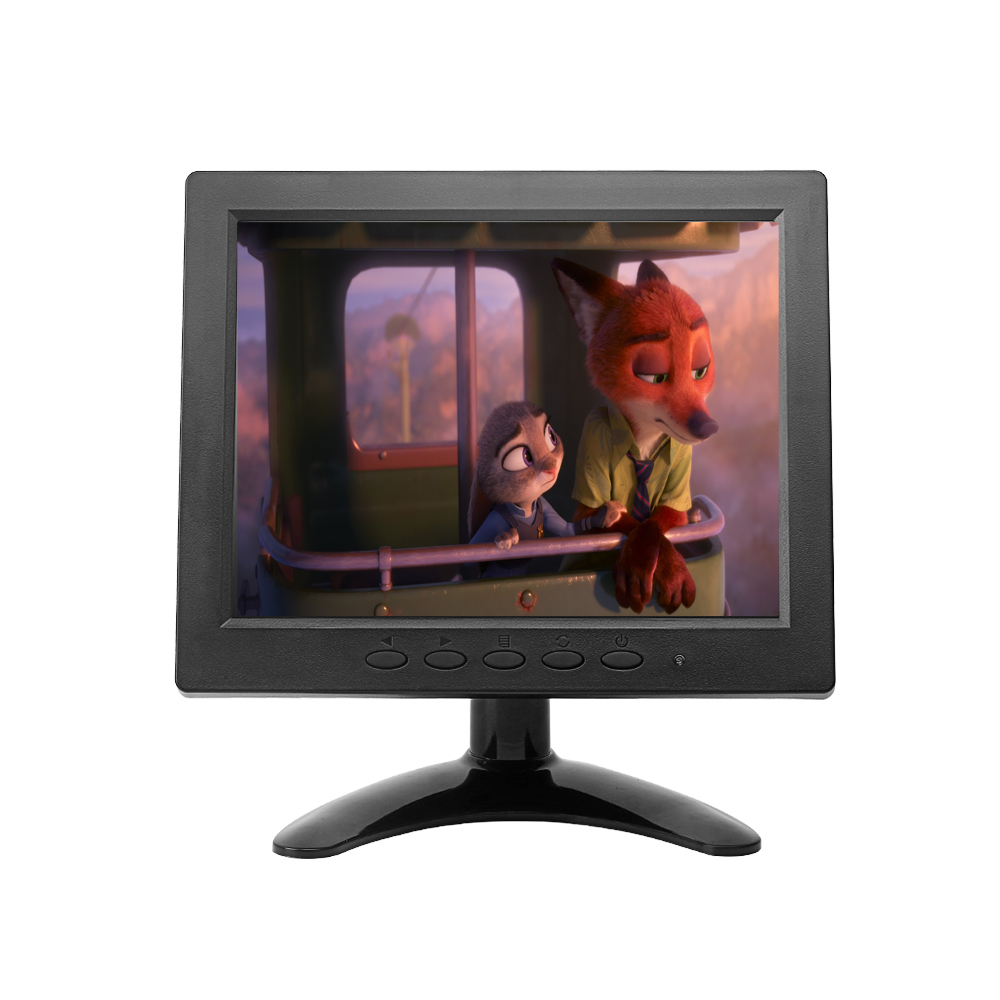 8inch  Screen Industrial Touch Monitor HD-MI Port 12 Volt