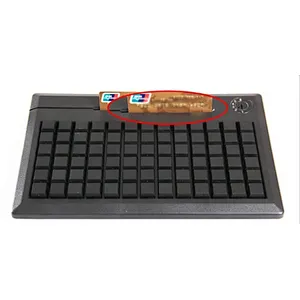 OSCAN OKB-78 Program Keyboard Stand MSR Gaming Computer Keyboard Can Program any Key or Electronic Lock PS/2 USB USB 2.0 78 Keys