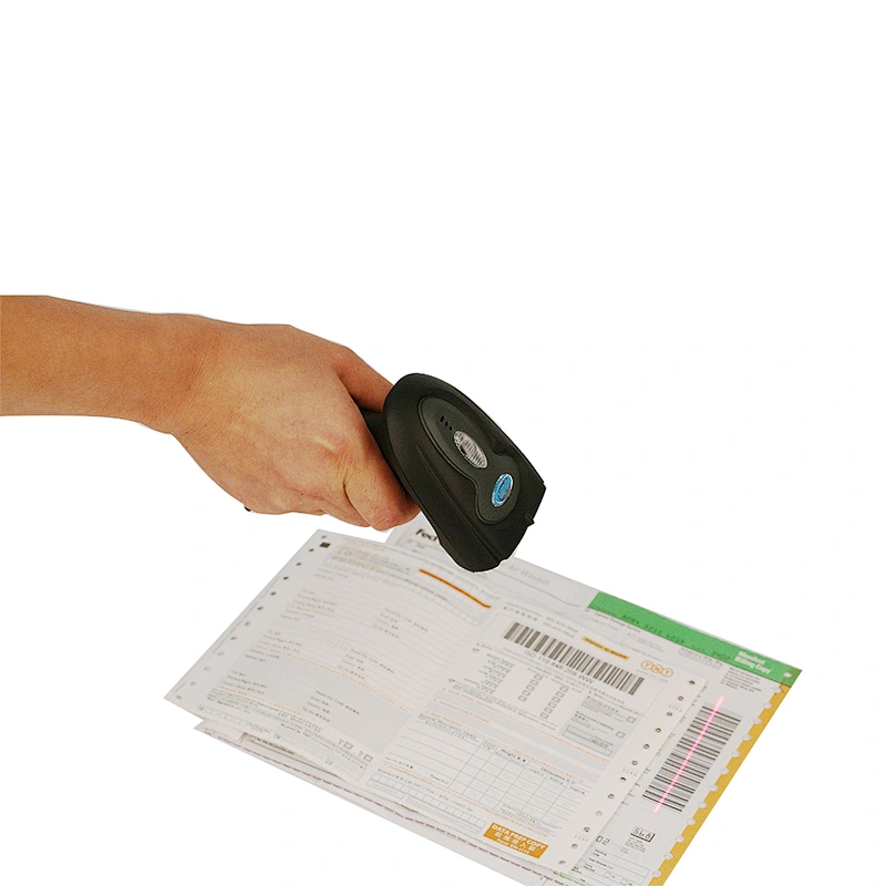 popular 1D wireless barcode full-automatic induction barcode laser scanner supermarket