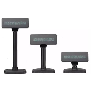 Support Multiple Languages VFD POS Customer Display Not Touch Screen USB or RS232 with 20x2 Lines