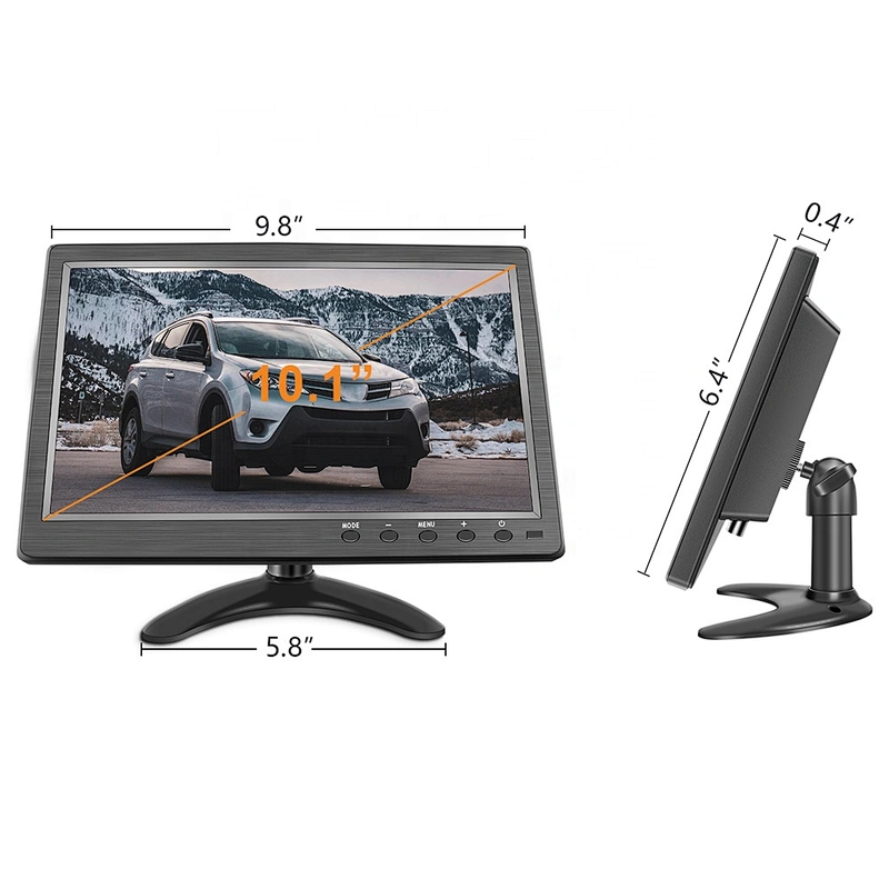 10.1 monitor manufacturer portable hdmi monitor for bus surveillance cameras