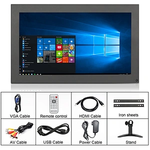 12inch 1280x800 widescreen cctv lcd monitors open frame monitor with hdmi