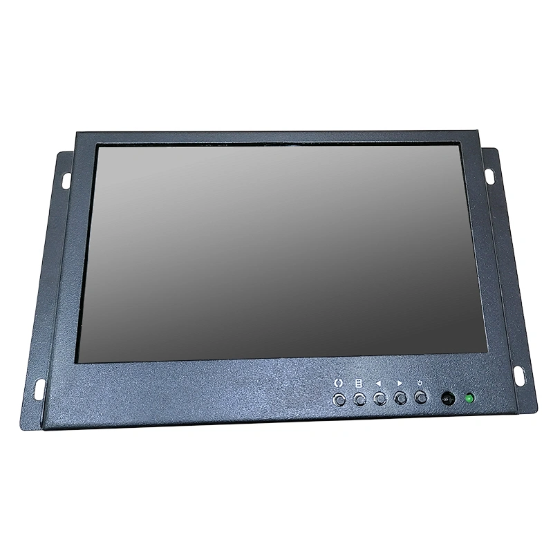 7inch Industrial Metal Frame Wall Embedded Mount open frame monitor
