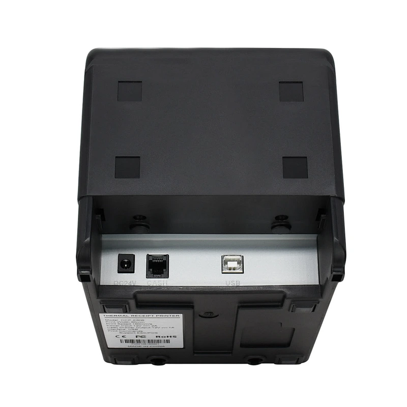 Best Selling External 80mm usb wifi lan port thermal receipt printer in supermarket