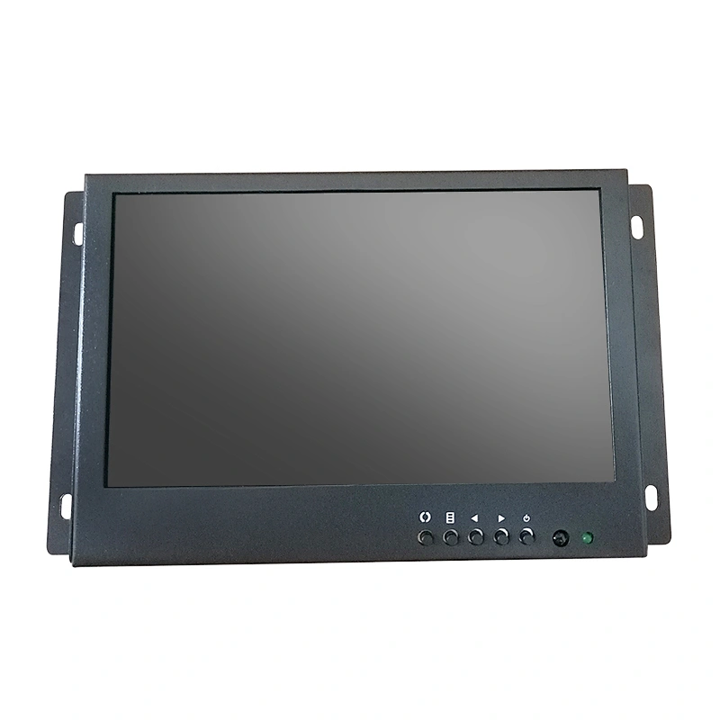 7inch Industrial Metal Frame Wall Embedded Mount open frame monitor
