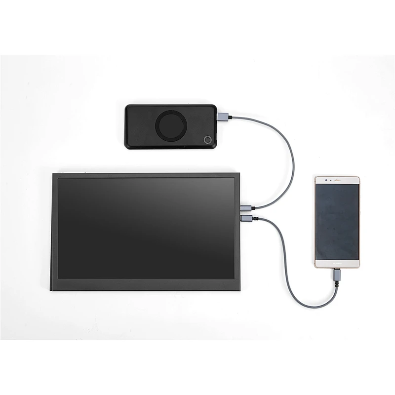 OSCY 13.3 Inch portable metal case 1920*1080 resolution lcd monitor for gaming