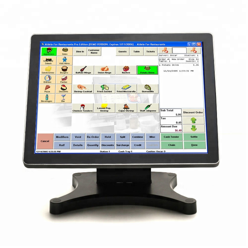 Oscan 17'' metal case durable pos system high quality manufacturer for point of sale