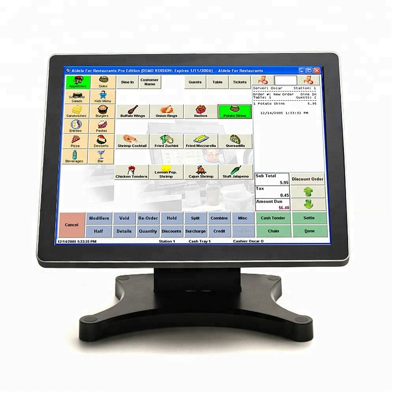 Oscan 17'' metal case durable pos system high quality manufacturer for point of sale