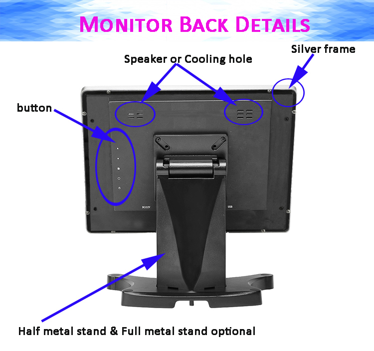 capacitive touch monitor