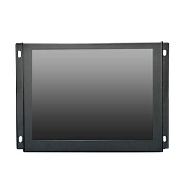 High Brightness Industrial Metal Frame Wall Embedded Mount  Open Frame 8 Inch oem 1000 Nits Lcd Monitor