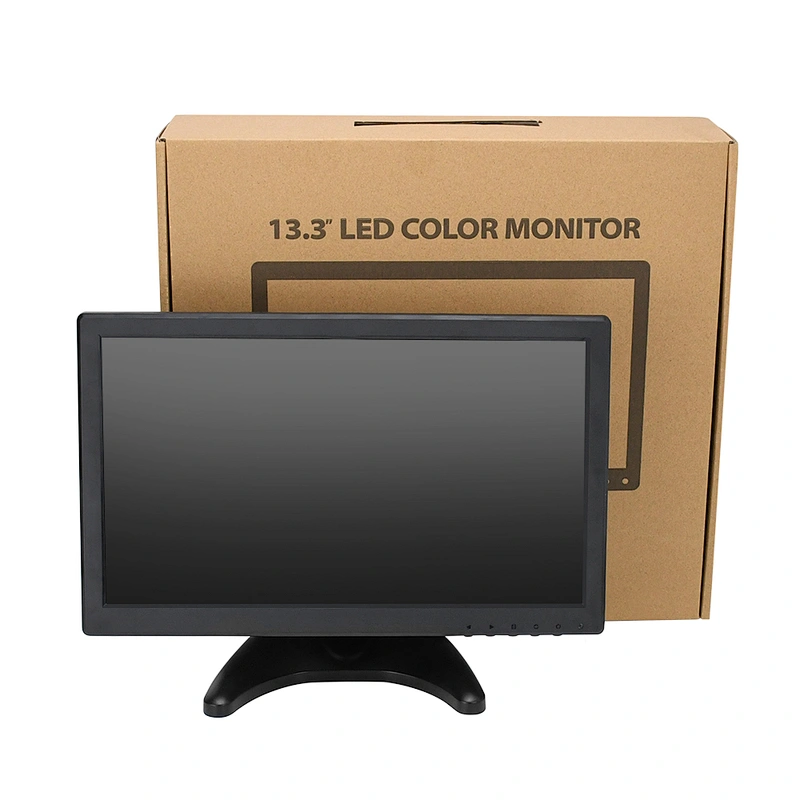 New product 13.3inch 16:9 widesrceen monitor with HDMI AV BNC VGA USB reader