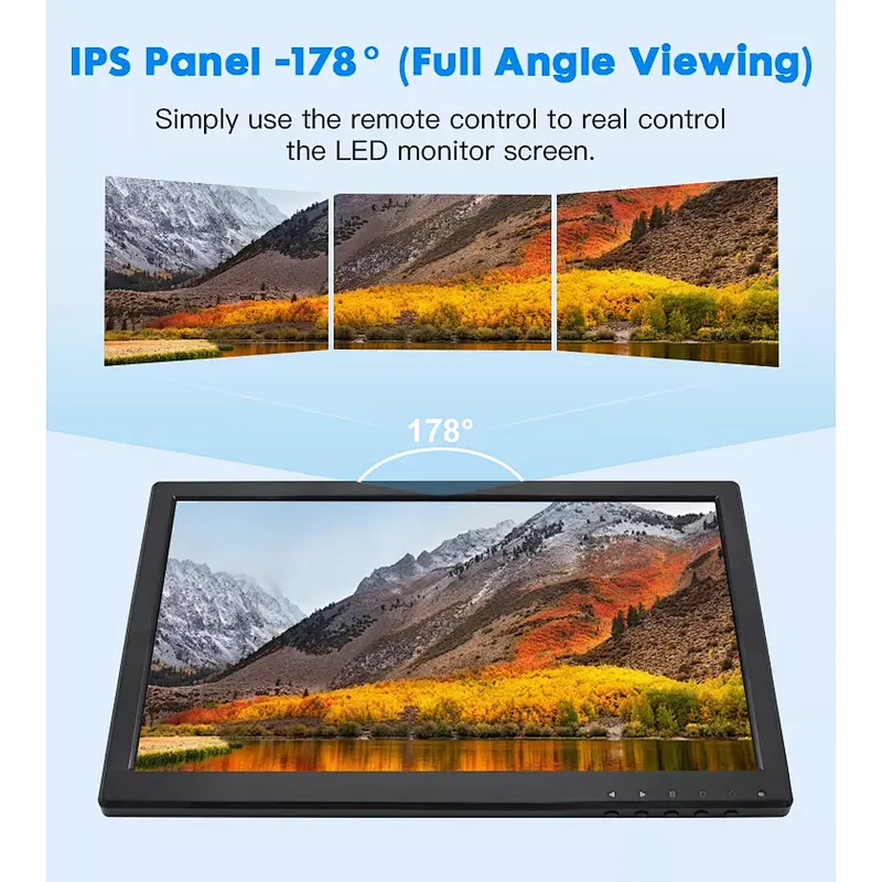Factory Wholesale Price 13.3 Inch wide screen 16:9  High Resolution HD 13.3 inch Screen led Monitor